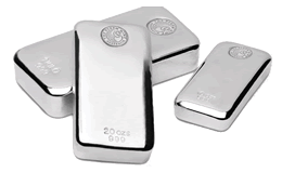 Buy cast silver bars - Adelaide