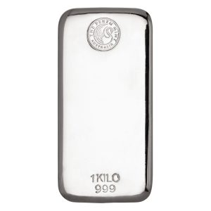 1 kg silver bars Perth Mint