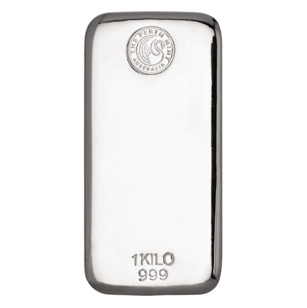 1 kg silver bars Perth Mint