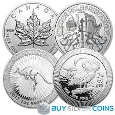 1 oz silver coins investor buybacks